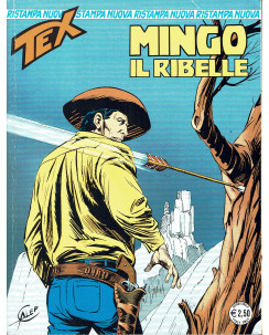 Tex nuova ristampa 184 Mingo il ribelle POSTERINO di Villa ed. Bonelli