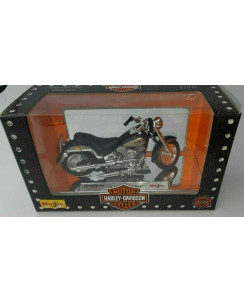 Harley Davidson FLSTF FAT BOY Collector Edition MAISTO 1/18 BOX Gd21