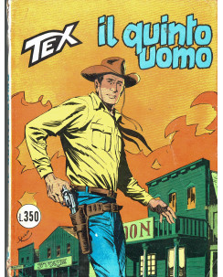 Tex 180 prima edizione : il quinto uomo - Ombra cappello ed.Bonelli