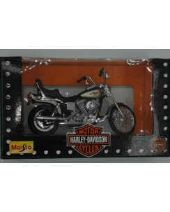 Harley Davidson FXDWG DYNA WIDE GILDE Collector Edition MAISTO 1/18 BOX Gd21