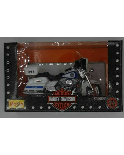 Harley Davidson MILWAUKEE POLICE DEPARTME Collector Edition MAISTO 1/18 BOX Gd21