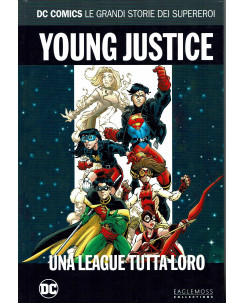 Dc Comics grandi storie 34: Young Justice una league ed.Eaglemoss NUOVO SU21