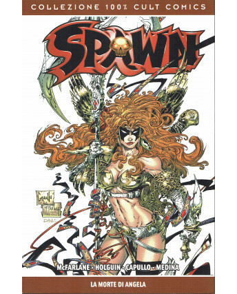 100% cult Comics: Spawn la morte di Angela di McFarlane NUOVO ed. Panini SU27
