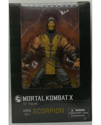 Mortal Kombat SCORPION Mezco Action Figure NUOVA Gd50