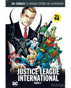 Dc Comics grandi storie 66: Justice League Internat. 2 ed.Eaglemoss NUOVO SU22