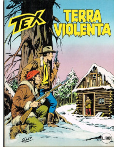 Tex 341 Prima Edizione terra violenta di Bonelli ed. Bonelli