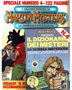 Martin Mystere speciale n.  4 la diabolica invenzione con allegato ed.Bonelli