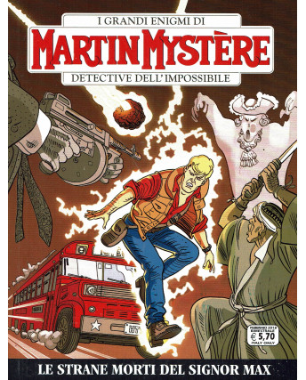 Martin Mystere n.355 le strane morti del signor Max di Castelli ed.Bonelli
