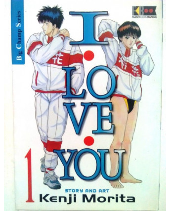 I Love You 1/3 serie COMPLETA di Kenji Morita ed. FlashBook