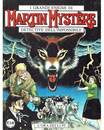 Martin Mystere n.271 l'ora dei lupi di Castelli ed.Bonelli