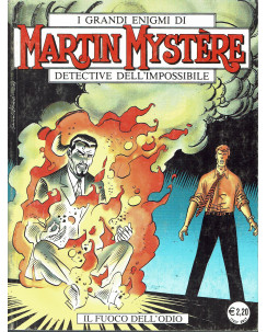 Martin Mystere n.254 il fuoco dell'odio di Castelli ed.Bonelli