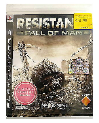 VIDEOGIOCO PER PlayStation 3: RESISTANCE ( FALL OF MAN ) INSOMNIAC GAMES - 18+
