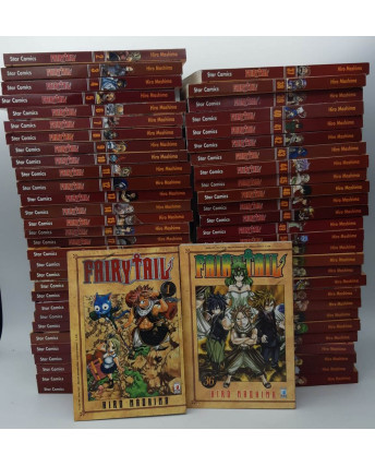 Fairy Tail 1/63 serie COMPLETA di Hiro Mashima NUOVI ed.Star Comics