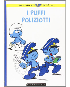 i Puffi: u puffi poliziotti di Peyo ed.Lineachiara NUOVO FU12