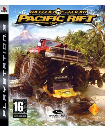 VIDEOGIOCO PlayStation 3: Motor Storm Pacific Rift Platinumcon libretto