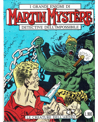 Martin Mystere n. 18 le creature dell'abisso di Castelli ed.Bonelli