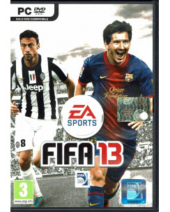 VIDEOGIOCO per PC: FIFA 13 3+ ITA EA Sports 