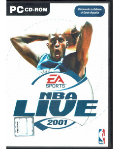 VIDEOGIOCO per PC: NBA live 2001 3+ ITA EA Sports 