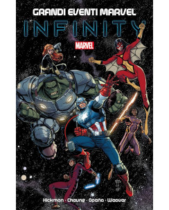 Infinity storia completa di Hickman collana Grandi Eventi Marvel ed.Panini FU07