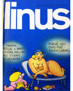 Linus - Agosto 1980 - numero  8 ed.Milano libri