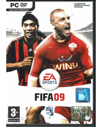 VIDEOGIOCO per PC: FIFA 09 3+ ITA EA Sports 