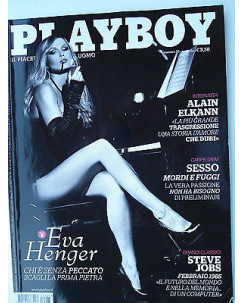 PLAYBOY   n.25 mag 2011 Eva Henger FF14
