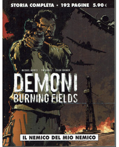 Demoni burning fields nemico del mio nemico storia COMPLETA ed. Cosmo BO02