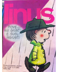 Linus - Aprile 1982 - numero  4 ed.Milano libri