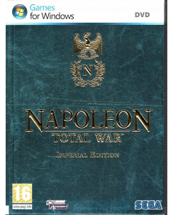 VIDEOGIOCO per PC: Napoleon total war imperial edition SEGA ITA
