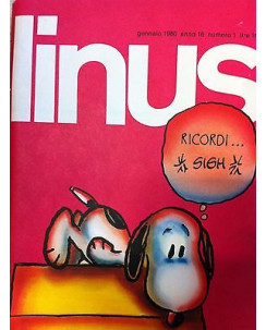 Linus - Genanio 1980 - numero  1 ed.Milano libri