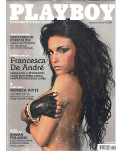 PLAYBOY   n.30 nov 2011 Francesca De AndrÃ¨ , Monica Vitti FF14