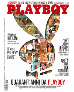 PLAYBOY   n.40 nov 2012 quarant'anni di Playboy FF14