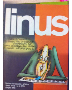 Linus - Giugno 1981 - numero  6 ed.Milano libri