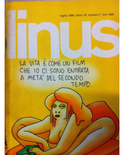 Linus - Luglio 1980 - numero  7 ed.Milano libri