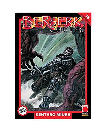 Berserk Collection n. 16 serie NERA di Kentaro Miura 3a ristampa ed.Panini