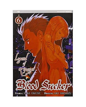 Blood Sucker: Legend of Zipangu n. 6 di Saki Okuse ed.Jpop NUOVO