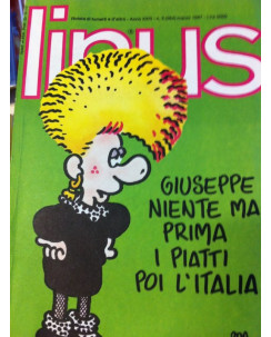 Linus - Marzo 1987 - numero  3 ed.Milano libri