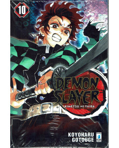 Demon Slayer 10 Kimetsu no Yaiba di K.Gotouge con GADGET ed.Star Comics  