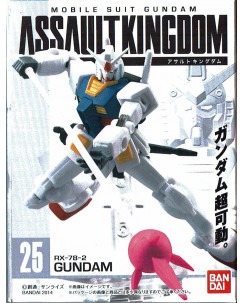 GASHAPON GUNDAM ASSAULT KINGDOM 25 Gundam RX-78-2 Bandai Gd05 
