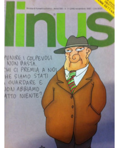 Linus - Novembre 1985 - numero 11 ed.Milano libri