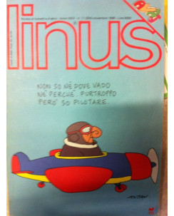 Linus - Novembre 1988 - numero 11 ed.Milano libri