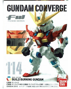 GASHAPON GUNDAM CONVERGE 114 build Burning Gundam Bandai Gd05 