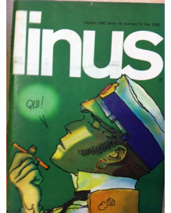 Linus - Ottobre 1980 - numero 10 ed.Milano libri
