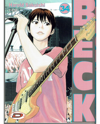 Beck n.34 di Harold Sakuishi ed. Dynamic NUOVO