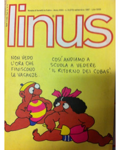 Linus - Settembre 1987 - numero   9 ed.Milano libri