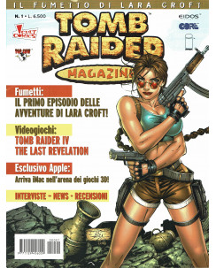Tomb Raider Magazine  1 la rivista di Lara Croft ed. Cult Comics FU13