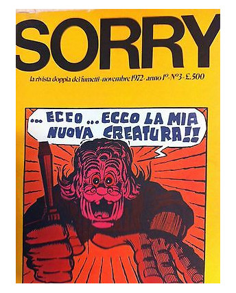 Sorry 1972   3 ed.Ennio ciscato (Crepax)