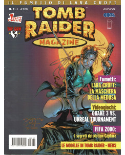 Tomb Raider Magazine  2 la rivista di Lara Croft ed. Cult Comics FU13