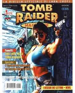 Tomb Raider Magazine  5 la rivista Lara Croft ed. Cult Comics FU13