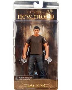 Action Figure THE TWILIGHT SAGA NEW MOON Jacob t shirt Neca Real Toys 17cm Gd08